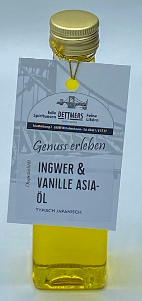 Ingwer- und Asia Öl
