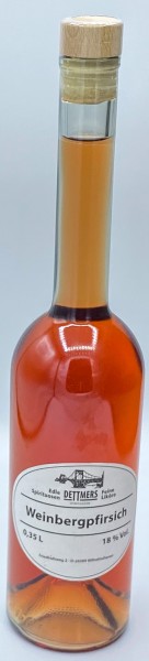 Weinberg Pfirsich 18%