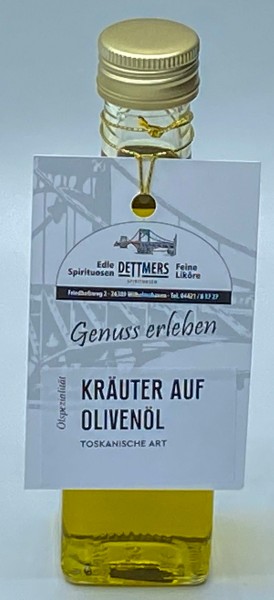 Kräuter auf Olivenöl