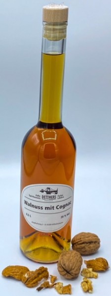 Walnuss mit Cognac